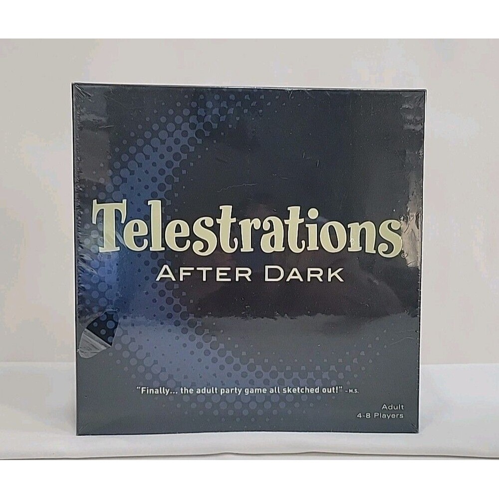 Telestrations Twist After Dark Game Adult Party Board Game Sealed New 4-8 Age